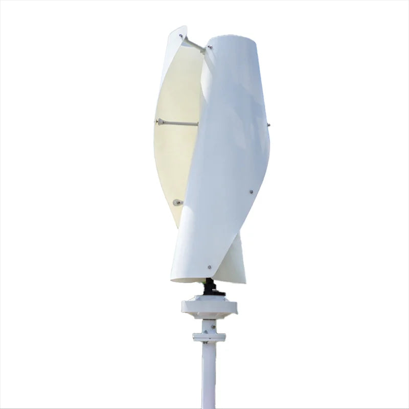 Vertical Spiral 5kw Wind Turbine Turboventilator Residential Wind Turbine Generator With Controller