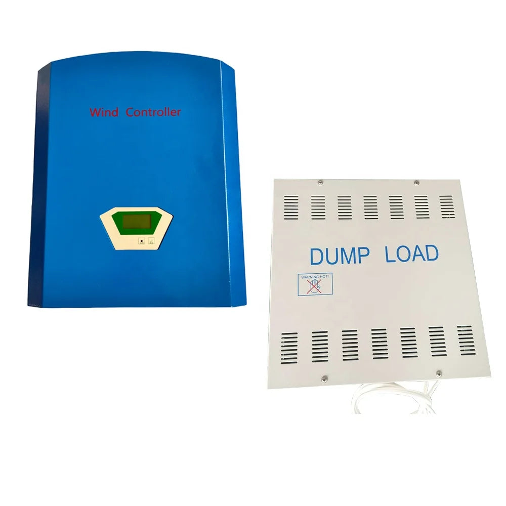 2KW 3KW 5KW Boost and Buck with Brake Button LCD Display Voltage MPPT Wind Controller