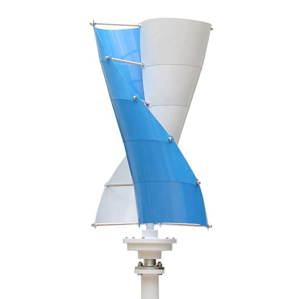 Vertical Spiral 5kw Wind Turbine Turboventilator Residential Wind Turbine Generator With Controller